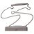 Borsa YVES SAINT LAURENT in Pelle Grigia - 103883 Grigio - vista 9