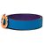 Cintura reversibile Hermès Chain de Ancre in Swift ed Epsom Viola Porpora - vista 2
