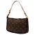 Borsa a tracolla Louis Vuitton Monogram Pochette Accessoires Marrone - vista 2