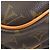 Borsa a tracolla Louis Vuitton Monogram Reporter PM Marrone - vista 12
