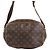 Borsa a tracolla Louis Vuitton Monogram Reporter PM Marrone - vista 3