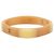 Bracciale Rigido in Resina Chanel CC Marrone - vista 2