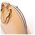 Borsa Louis Vuitton Alma PM Vernis in Beige M90170 - vista 5