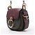 Chloé Borsa a tracolla Chloe Tess in pelle e camoscio Verde x Bordeaux Bordò - vista 2