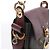 Chloé Borsa a tracolla Chloe Tess in pelle e camoscio Verde x Bordeaux Bordò - vista 4