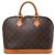 Borsa a mano Louis Vuitton Alma Monogram Canvas in marrone M51130