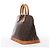 Borsa a mano Louis Vuitton Alma Monogram Canvas in marrone M51130 - vista 2