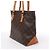 Borsa a tracolla Louis Vuitton Cabas Piano Monogram Canvas in marrone M51148 - vista 2