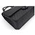 Chanel So Black Borsa a Tracolla Doppia Patta Pelle Chevron Nero - vista 8