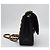 Timeless Borsa Chanel Classic Double Flap Nero Pelle d'Agnello - vista 5