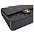 Timeless Chanel Classic Flap Medium Tasche Schwarz Leder - Ansicht 7