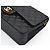 Timeless Chanel Classic Flap Medium Tasche Schwarz Leder - Ansicht 8