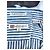 Camicia Pierre Balmain Monsieur a Righe Blu e Bianca Bianco - vista 4