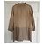 Autre Marque S Max Mara Abrigo de ante y cuero beige - vista 5