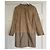 Autre Marque S Max Mara Abrigo de ante y cuero beige - vista 6