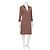 Vestido polo Diane von Furstenberg de jersey de seda Castaño Negro Blanco Roja