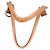 Autre Marque Borsa Tote Fly London Pelle Marrone Perforata