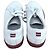 Autre Marque Rad. White Leather Sneakers with Red Soles