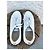 Autre Marque Rad. White Leather Sneakers with Red Soles - view 2