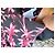 Paul Smith Kurzarmhemd mit Palmenprint Schwarz Pink - Ansicht 3