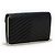 Borsa a catena Saint Laurent Monogram Chevron Nera Nero - vista 17