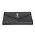 Borsa a catena Saint Laurent Monogram Chevron Nera Nero - vista 7