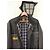 Belstaff Black Polyester Coat with Plaid Lining - view 2