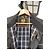 Belstaff Black Polyester Coat with Plaid Lining - view 3