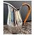 Autre Marque COHR Denmark Silver Pitcher with Wicker Handle Brown Silvery - view 2