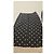 Completo Cacharel in Viskose a Pois Giacca e Gonna Nero Bianco - vista 12