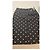 Completo Cacharel in Viskose a Pois Giacca e Gonna Nero Bianco - vista 5