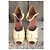 Autre Marque Sandali con zeppa Gevrise anni 70 in pelle beige Crema - vista 4