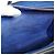 Céline Borsa Tote Blue Nano Luggage in pelle drummed e camoscio con tracolla - vista 7