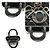 Dior Borsa Lady Medium in pelle Cannage nera Christian Nero - vista 5