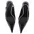 Magda Butrym Slingback con effetto coccodrillo Nero - vista 4