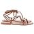 Autre Marque Sandali Bikini - Pelle Pul Naturale Marrone - vista 6