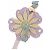 Zimmermann Charm per borsa fiore in pelle Multicolore - vista 3