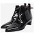 Hermès Stivaletti in vernice nera - size EU 40 Nero - vista 2