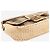 Fendi Borsa Baguette marrone in tela e rafia - vista 3