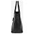 Chanel Schwarze Leder-Tote 1997 mit Twist-Lock-Verschluss - Ansicht 3
