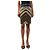 Dolce & Gabbana Gonna vintage stampata marrone e blu - size XS