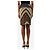 Dolce & Gabbana Gonna vintage stampata marrone e blu - size XS - vista 3