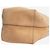 The row Borsa a secchiello in camoscio beige - vista 4