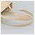 CHANEL Tote Bag Patent leather Ivory Gold CC - vista 7