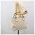 GUCCI Bamboo Hand Bag Leather White Gold 282317 - vista 24