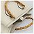 GUCCI Bamboo Hand Bag Leather White Gold 282317 - vista 6
