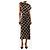 Isabel Marant Etoile Vestido drapeado Plum Naerys - size UK 6 Burdeos - vista 3