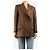 Autre Marque Blazer de lana marrón - size UK 10 Castaño - vista 3