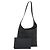 Céline CELINE C Macadam Canvas Shoulder Bag Black Gold