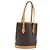 LOUIS VUITTON Monogram Bucket PM Shoulder Bag M42238 LV